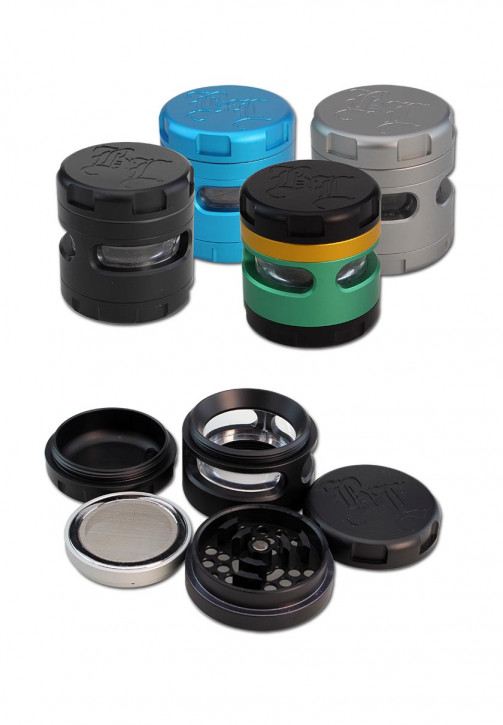 Black Leaf Windoz - Aluminiumgrinder 4tlg 62mm